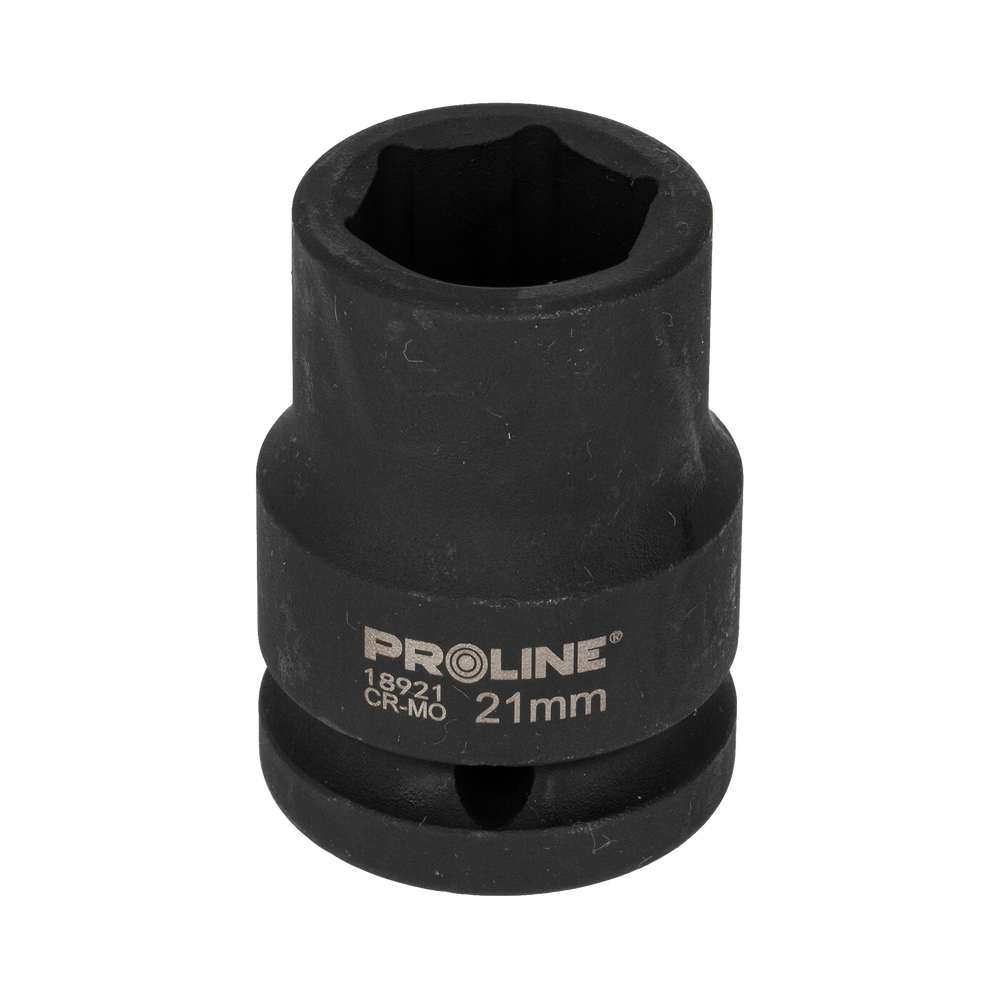 Nasadka udarowa 6-kątna wydłużona Cr-Mo 3/4" 21 mm zawieszka Proline ZR18921