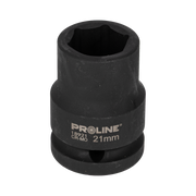 Nasadka udarowa 6-kątna wydłużona Cr-Mo 3/4" 21 mm zawieszka Proline ZR18921